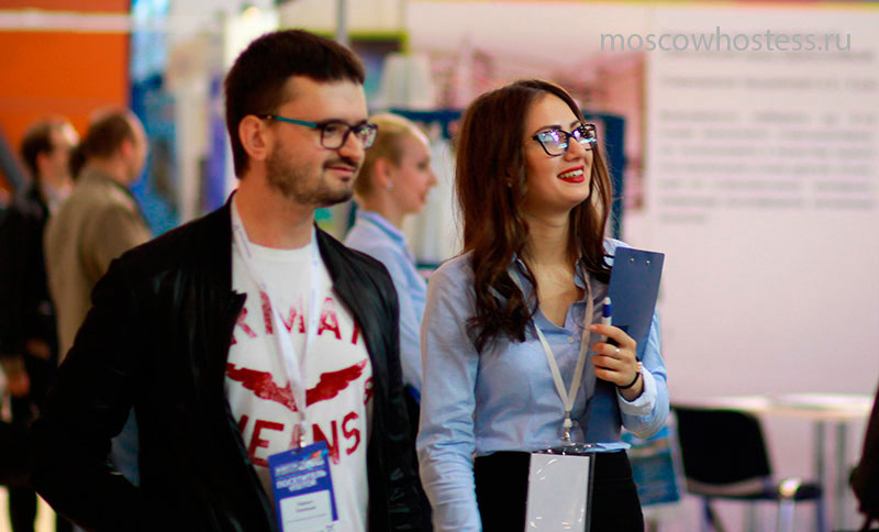 Russian Interpreter Hostess for Khimia Moscow Exhibition at Expocentre