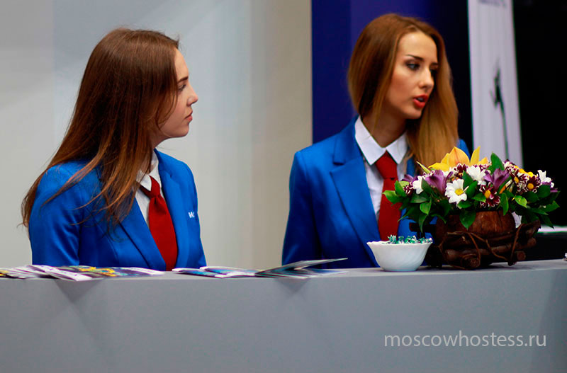 Russian Booth Hostess Interpreter for Mitex Moscow Exhibition
