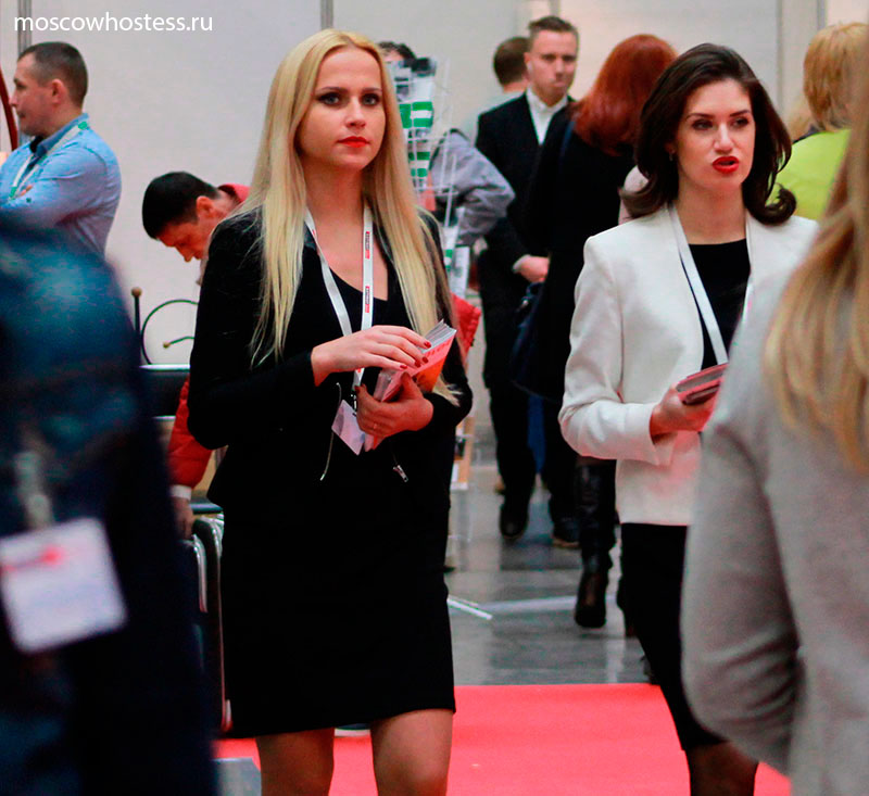 Russian Interpreter Hostess Booth Assistant for HouseHold Expo Moscow Exhibition