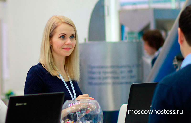 Russian Interpreter Hostess for Moscow International Property Show
