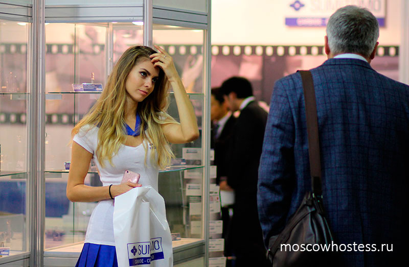 Russian Interpreter Hostess for WasteEcoExpo Moscow Trade Show