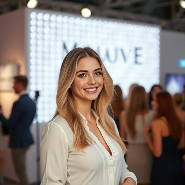Stand Hostess at the Beauty Show Krasnodar Exhibition