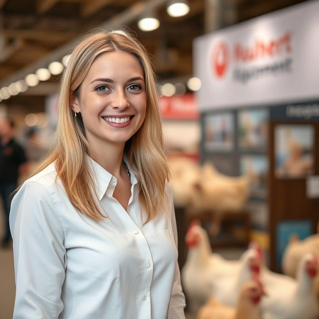 Russian Hostess Services at Meat & Poultry Industry Russia Moscow Exhibition
