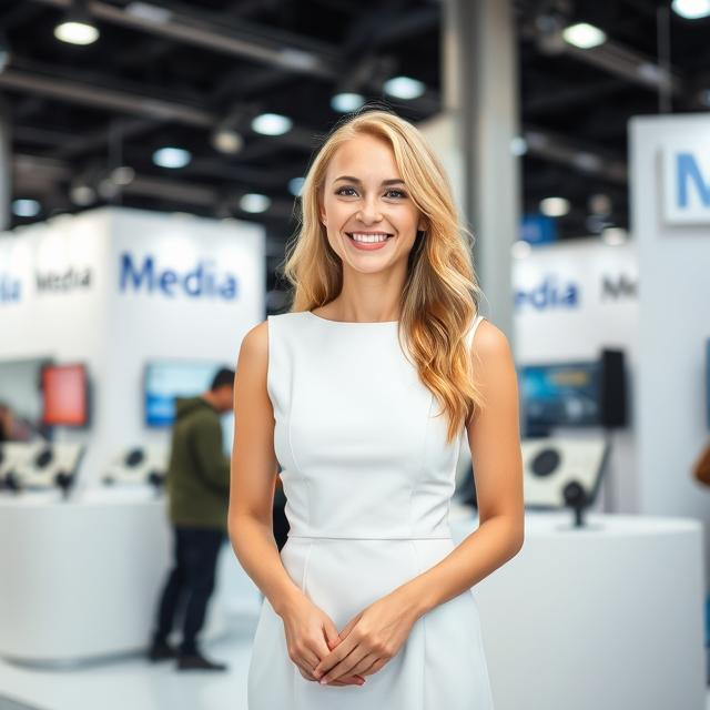 Russian Booth Assistant for CSTB.PRO.MEDIA Exhibition in Moscow