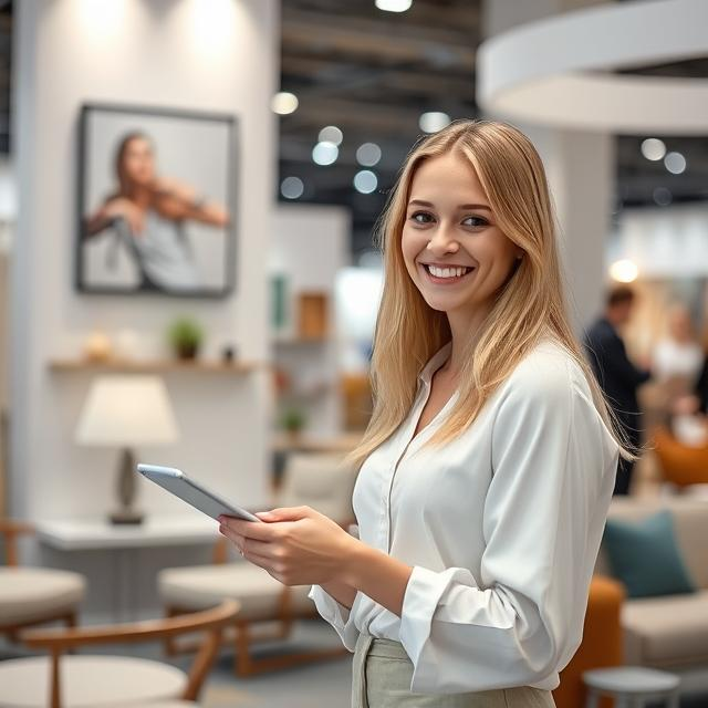 Russian Hostess: The Graceful Ambassador of the UMIDS Exhibition