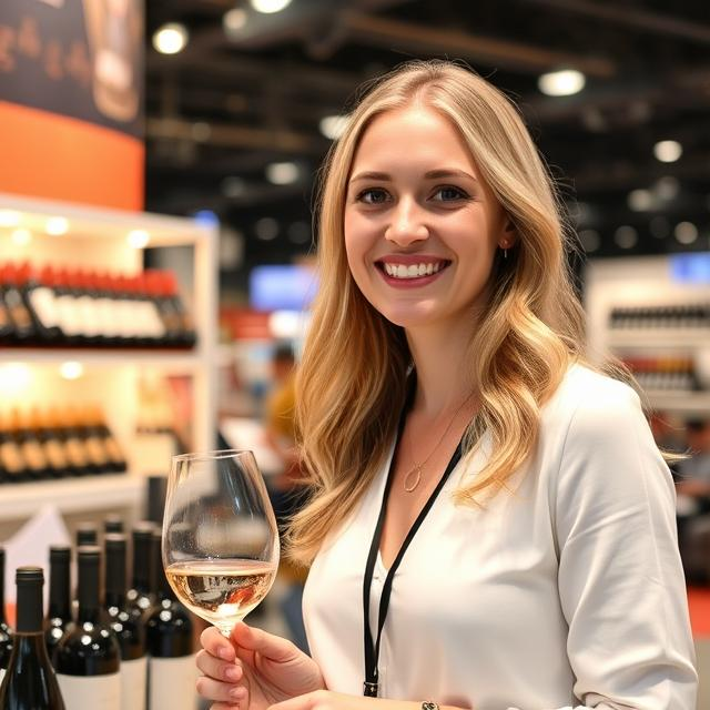 The Role of a Russian Hostess at the VINORUS.VINOTECH Exhibition