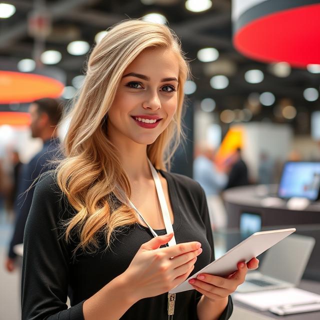 Russian Booth Hostess Services for China Machinery Fair at Timiryazev Centre