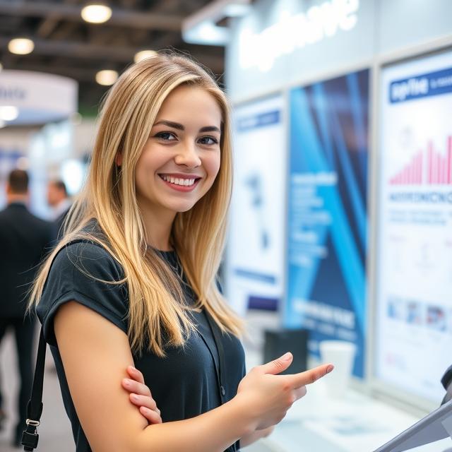 Professional Russian Booth Hostess Services for Cryogen-Expo Moscow