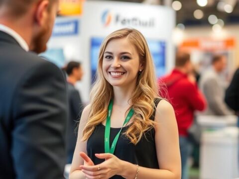 Professional Russian Stand Hostess Services for Dental-Expo Moscow at Crocus Expo