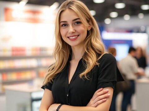 Professional Russian Hostess Services for IPSA Moscow Exhibition at Crocus Expo