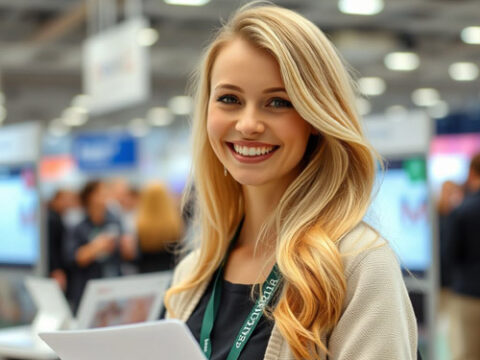 Professional Russian Hostess Services for the Moscow International Book Fair