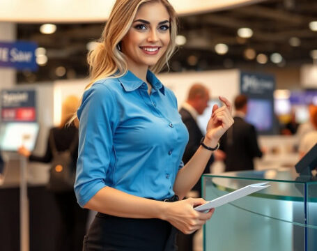 Hostesa na Sajmu u Moskvi