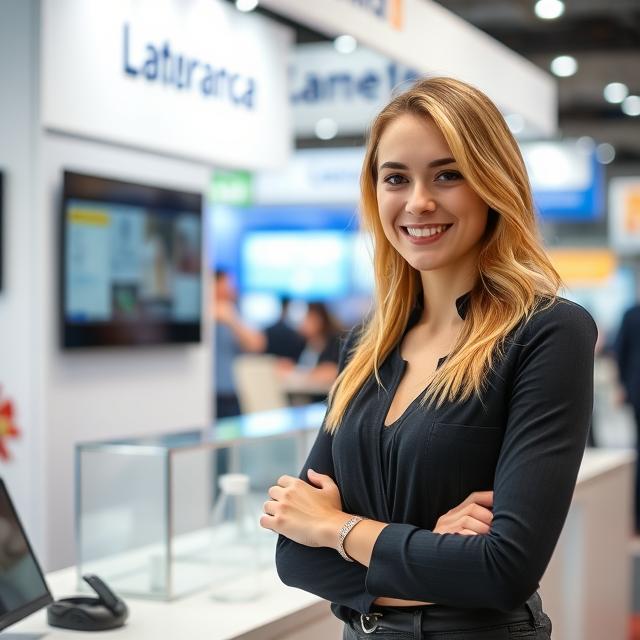 Professional Russian Hostess Services for RosUpack Moscow Exhibition at Crocus Expo