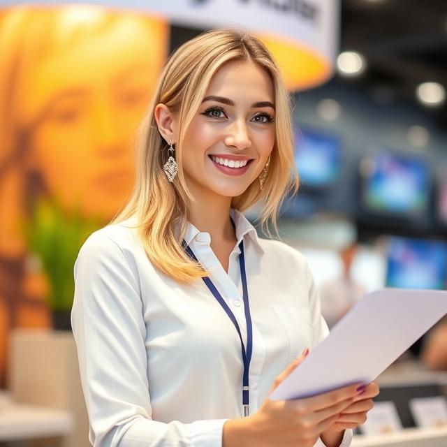 Professional Hostess Services for Russian Elevator Week