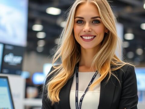 Russian Stand Assistant for Techtextil Moscow Exhibition in Crocus Expo