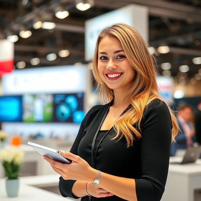 Russian Booth Assistant for WorldFood Moscow Exhibition in Crocus Expo