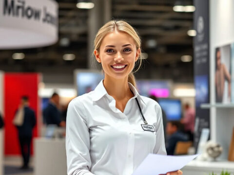 Exhibition Stand Assistant for Moscow Industrial Fairs