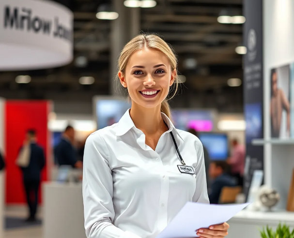 Exhibition Stand Assistant for Moscow Industrial Fairs