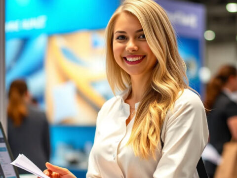 Hiring a Russian Booth Assistant for Fashion Trade Fairs in Moscow