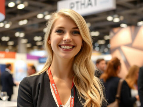 Moscow Automotive Industry Exhibition Stand Hostess
