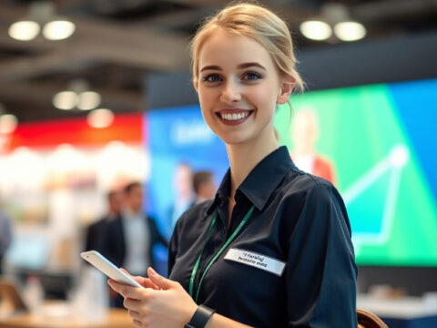 Professional Russian Stand Assistant for Footwear Exhibitions in Moscow