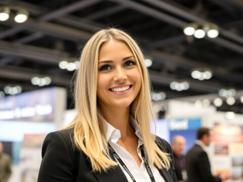Russian Stand Assistant for Moscow Industrial Exhibition