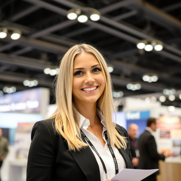 Russian Stand Assistant for Moscow Industrial Exhibition
