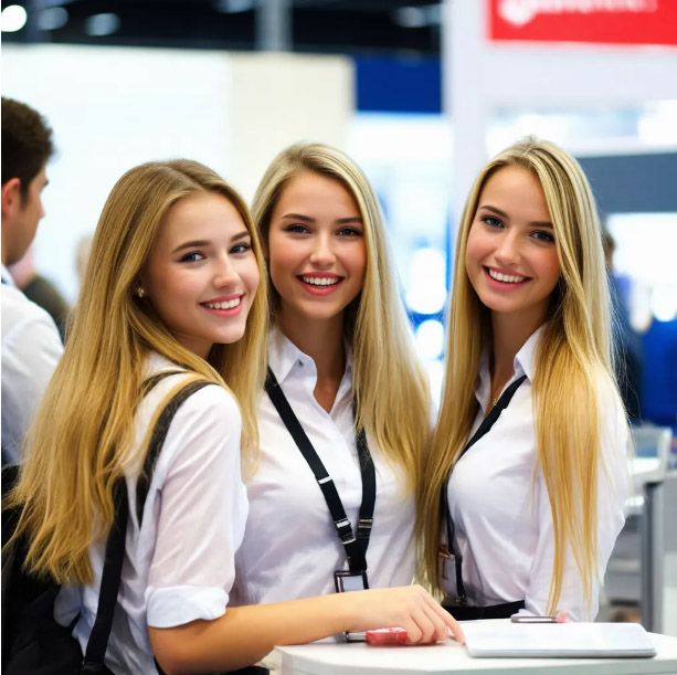 Brand Ambassadors at Moscow's Defense Exhibitions