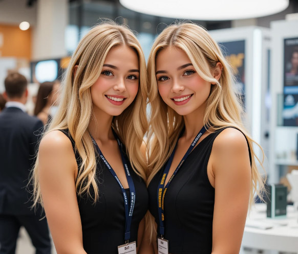 Brand Ambassadors at Moscow's Office Equipment Trade Shows