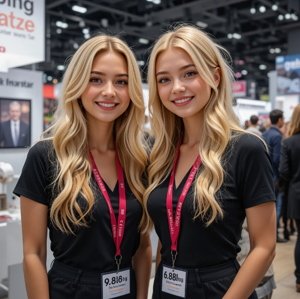 Connecting with Impact The Evolution of Booth Staff at Moscow's Telecommunications Exhibition