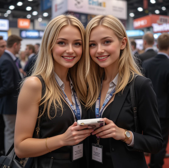 Elegance and Expertise The Essential Role of the Booth Hostess at Moscow’s Leather & Fur Trade Fair