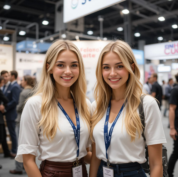 Event Staff at Moscow's Energy Equipment Trade Shows