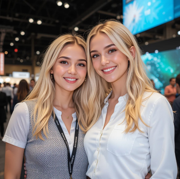 Precision and Presence The Strategic Role of Event Hostesses at Moscow's Optics Trade Show