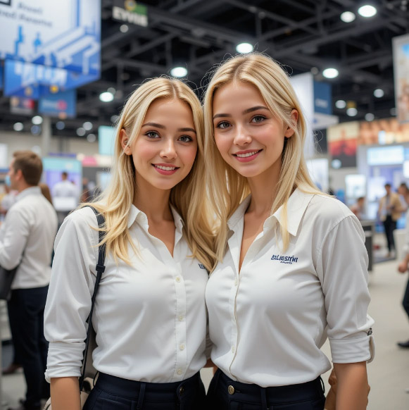 Professional Models at Moscow's Automotive Fairs