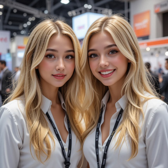 Professional Promoters at Moscow's Logistics Exhibitions