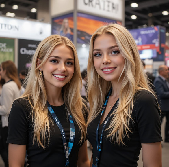 The Green Standard Elevating Your Impact with Professional Show Hostesses at Moscow's Environmental Exhibition