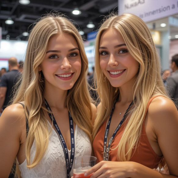 The Perfect Finish How Show Hostesses Elevate Your Presence at Moscow's Surface Treatment Expo