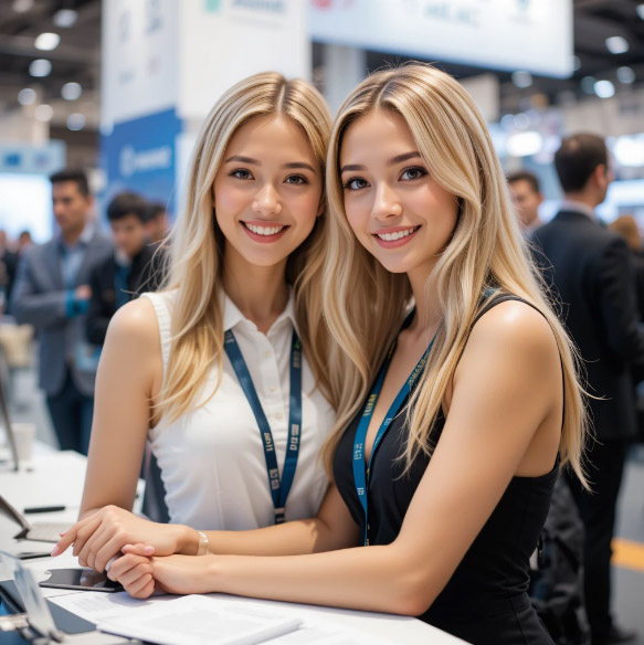 The Strategic Role of Professional Promotional Models in Moscow's Pharmaceutical Trade Fairs