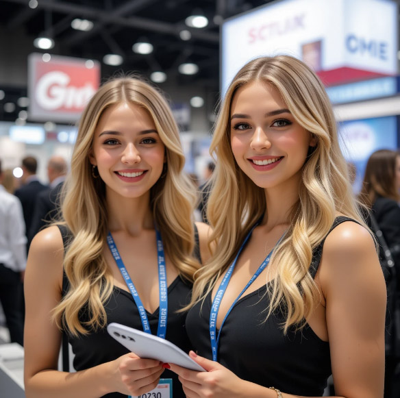 The Winning Strategy How a Professional Show Hostess Elevates Your Brand at Moscow's Sport Trade Fair