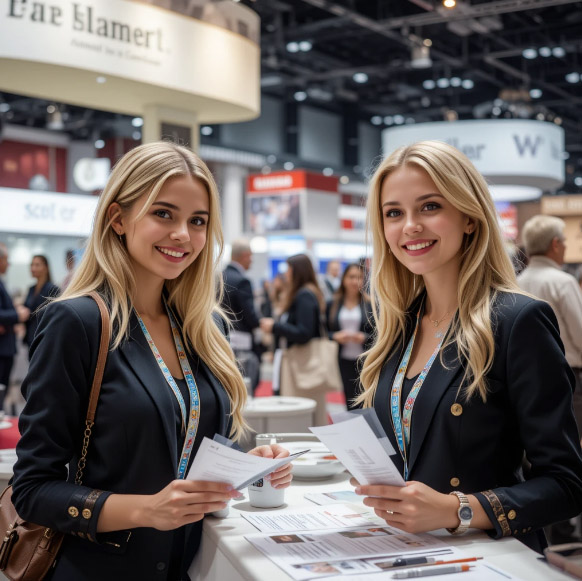 Your Network's First Connection The Strategic Role of Booth Hostesses at Moscow's Communication Exhibitions