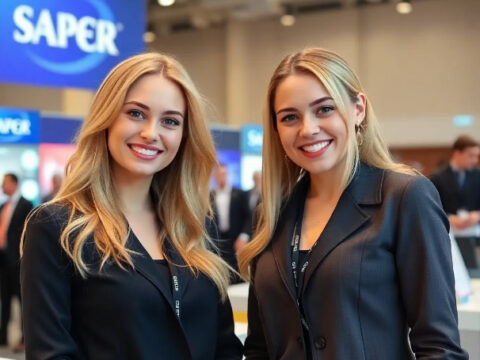 Cultivating Connections The Strategic Role of Promotional Models at the Moscow Gardening Fair