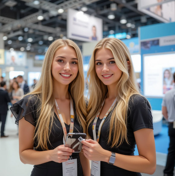 Leveraging Professional Promotional Models for Moscow's Luxury Industry Fair