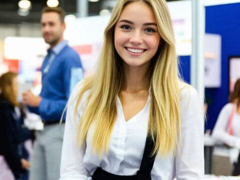 The Architects of Experience Hostesses as the Heartbeat of Moscow's Interactive Entertainment Fair