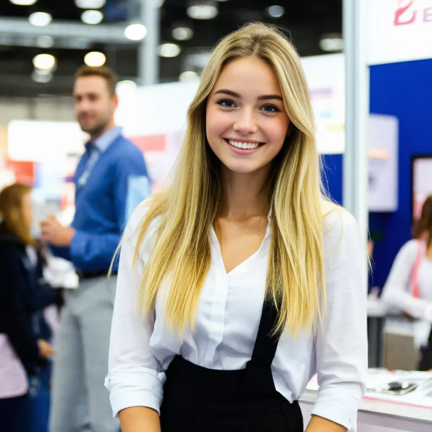 The Architects of Experience Hostesses as the Heartbeat of Moscow's Interactive Entertainment Fair