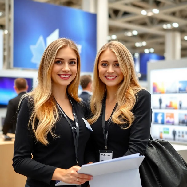 The Emissaries of Elegance Defining the Role of Hostesses at the Moscow Leather & Fur Fair