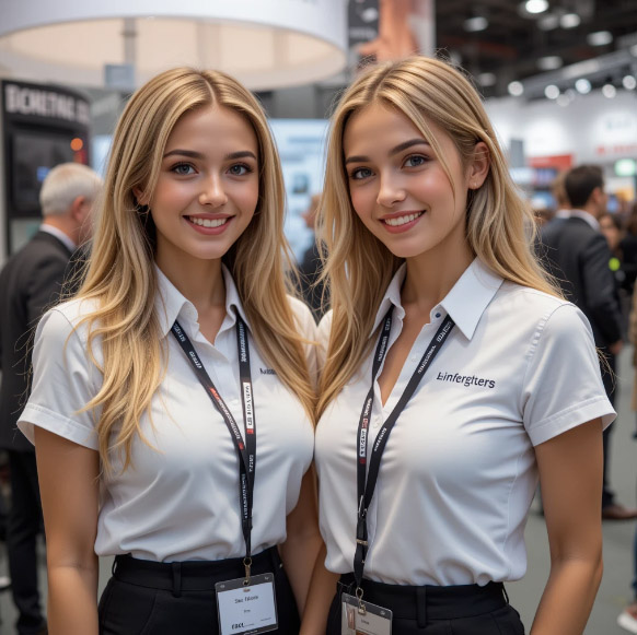 The Strategic Role of Trade Show Girls at Moscow's Handicraft Products Fairs