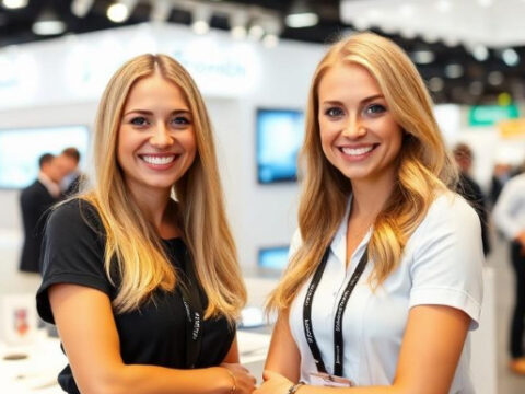 Booth Assistants at Moscow’s Beauty Events