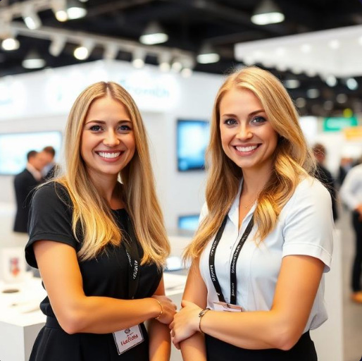 Booth Assistants at Moscow’s Beauty Events