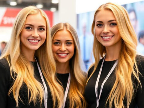 Booth Assistants at Moscow’s Broadcasting Industry Events