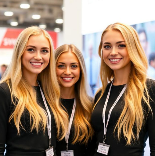 Booth Assistants at Moscow’s Broadcasting Industry Events